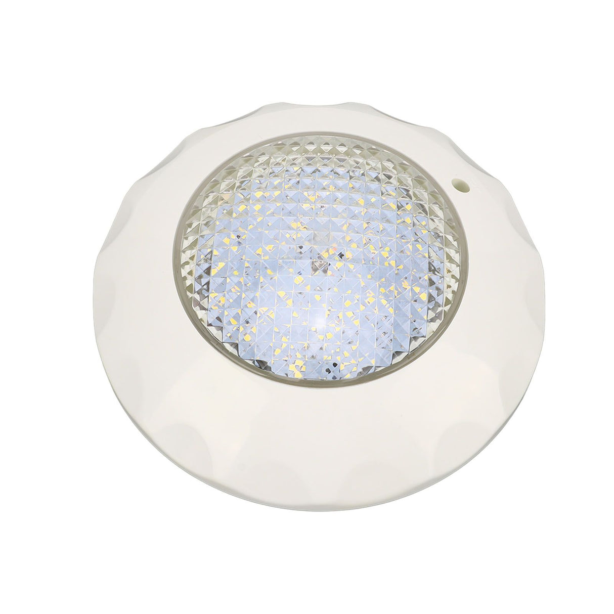 LED Pool Light IP68 Waterproof Underwater Pool Lamp with Wall Mounting Plate AC 12V 15W