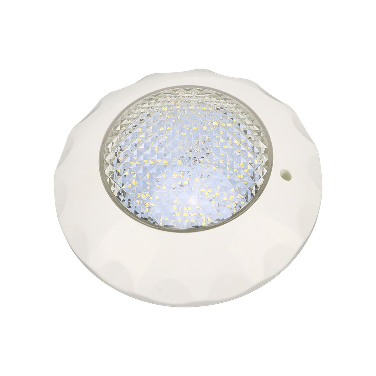 LED Pool Light IP68 Waterproof Underwater Pool Lamp with Wall Mounting Plate AC 12V 15W