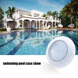 LED Pool Light IP68 Waterproof Underwater Pool Lamp with Wall Mounting Plate AC 12V 15W - Extra Image