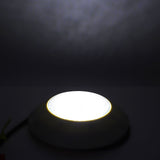 LED Pool Light IP68 Waterproof Underwater Pool Lamp with Wall Mounting Plate AC 12V 15W