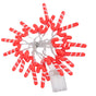 9.8ft 20LED Christmas Candy Cane String Lights J Shape LED String Lights for Room Decoration Holiday Festival