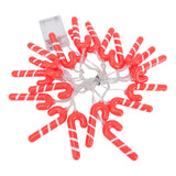 9.8ft 20LED Christmas Candy Cane String Lights J Shape LED String Lights for Room Decoration Holiday Festival