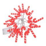 9.8ft 20LED Christmas Candy Cane String Lights J Shape LED String Lights for Room Decoration Holiday Festival