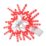 9.8ft 20LED Christmas Candy Cane String Lights J Shape LED String Lights for Room Decoration Holiday Festival