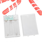 9.8ft 20LED Christmas Candy Cane String Lights J Shape LED String Lights for Room Decoration Holiday Festival