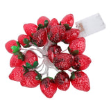 9.8ft 20LEDs Fruit String Lights Battery Operated Strawberry Lamp String Lights for Christmas Parties