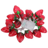 9.8ft 20LEDs Fruit String Lights Battery Operated Strawberry Lamp String Lights for Christmas Parties - Extra Image