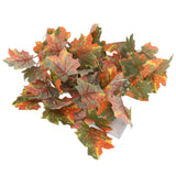 LED Maple Leaves String Light Plastic 2.2m 20LEDs Warm Light Autumn Decoration for Festival Party Garden - Front View