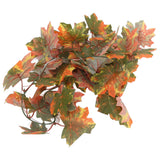 LED Maple Leaves String Light Plastic 2.2m 20LEDs Warm Light Autumn Decoration for Festival Party Garden