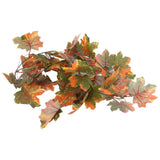 LED Maple Leaves String Light Plastic 2.2m 20LEDs Warm Light Autumn Decoration for Festival Party Garden - 45-Degree Angle