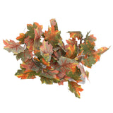 LED Maple Leaves String Light Plastic 2.2m 20LEDs Warm Light Autumn Decoration for Festival Party Garden - Extra Image