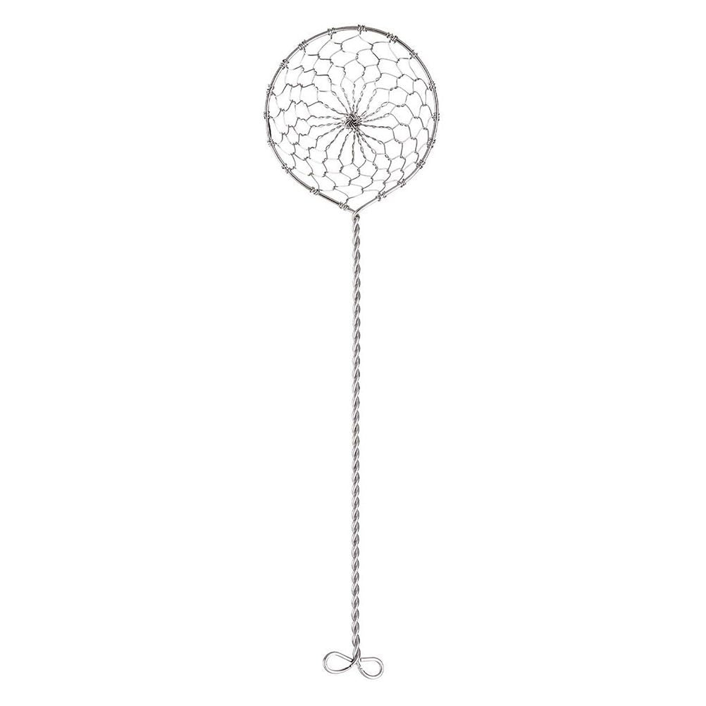 Fondue Sieve Stainless Steel Fondue Strainer with Long Handle Kitchen Colander