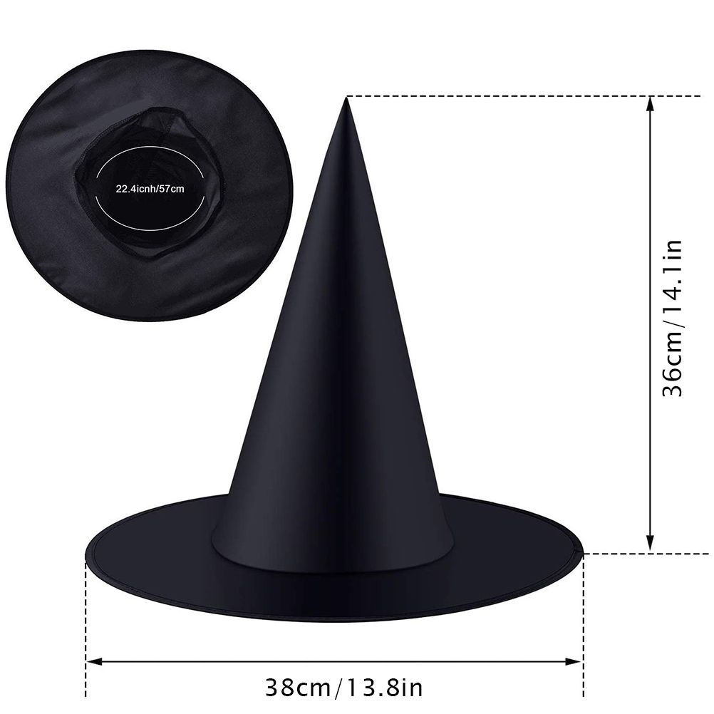 Halloween Witch Hat Halloween Witch Costume Accessory for Halloween Party Favor