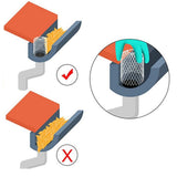 Lightweight Aluminum Gutter Guard Strainer Mesh Gutter Downspout Guard for Leaf Rain Filter