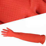 56cm Latex Gauntlets Aquarium Fish Tank Industrial Thick Protective Gloves Wear Resistant Gloves