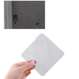 Screen Door Repair Stickers Home Curtains Fill Hole Network Window Screens Anti Mosquito Repair Tablets Mosquito Net - Close-Up Angle