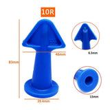 4 pcs Caulking Tool Sealant Finishing Tools Rubber Caulking Finisher Nozzle for Kitchen Bathroom Window Tiles Bricks - Extra Image