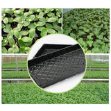 2PCS Plant Growing Trays Garden Seed Nursery Trays Plastic Propagation Trays - Front View