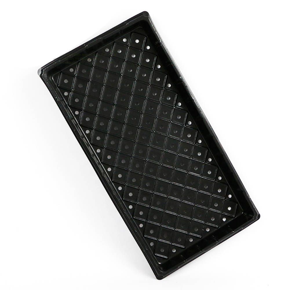2PCS Plant Growing Trays Garden Seed Nursery Trays Plastic Propagation Trays