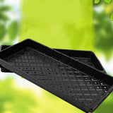 2PCS Plant Growing Trays Garden Seed Nursery Trays Plastic Propagation Trays - Close-Up Angle