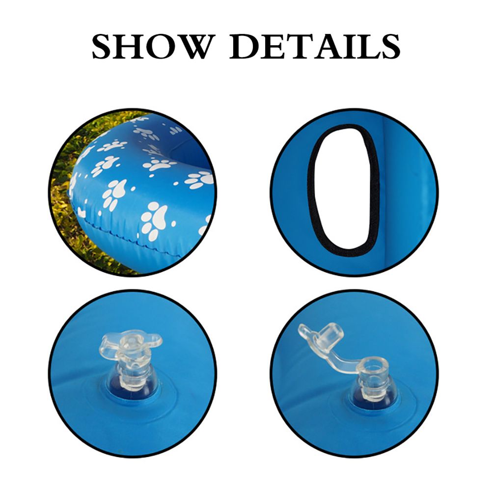 Dog Swimming Pool Floating Boat Pet Toy Inflatable Pet Floating Raft for Outdoor Water Games