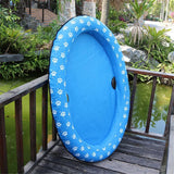 Dog Swimming Pool Floating Boat Pet Toy Inflatable Pet Floating Raft for Outdoor Water Games - Close-Up Angle