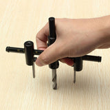 30-120mm Woodworking Opener Adjust Wood Circle Hole Saw Cutter Kit - Extra Image