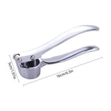 Multifunctional Garlic Press Mincer Ginger Crusher Peeler Squeezer Garlic Presser Professional Food Props