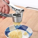 Multifunctional Garlic Press Mincer Ginger Crusher Peeler Squeezer Garlic Presser Professional Food Props