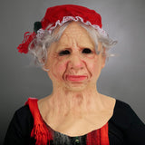 Grandma Christmas Headgear Christmas Headdress Decoration Holiday Soft Latex Adult Headgear Xmas Gifts Party Cospaly Props