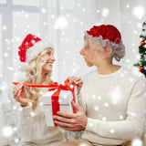 Grandma Christmas Headgear Christmas Headdress Decoration Holiday Soft Latex Adult Headgear Xmas Gifts Party Cospaly Props - Extra Image