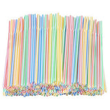 100PCS Disposable Drinking Straws Flexible Plastic Straws Practical Soy Milk Straw for Home Party Activity - Extra Image