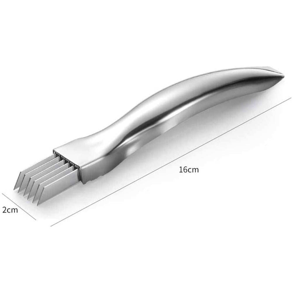Kitchen Shred Silk Knife Manual Food Chopper Stainless Steel Onion Grater