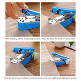 Random Color Mini Sewing Machine Portable Handmade Sewing Machine