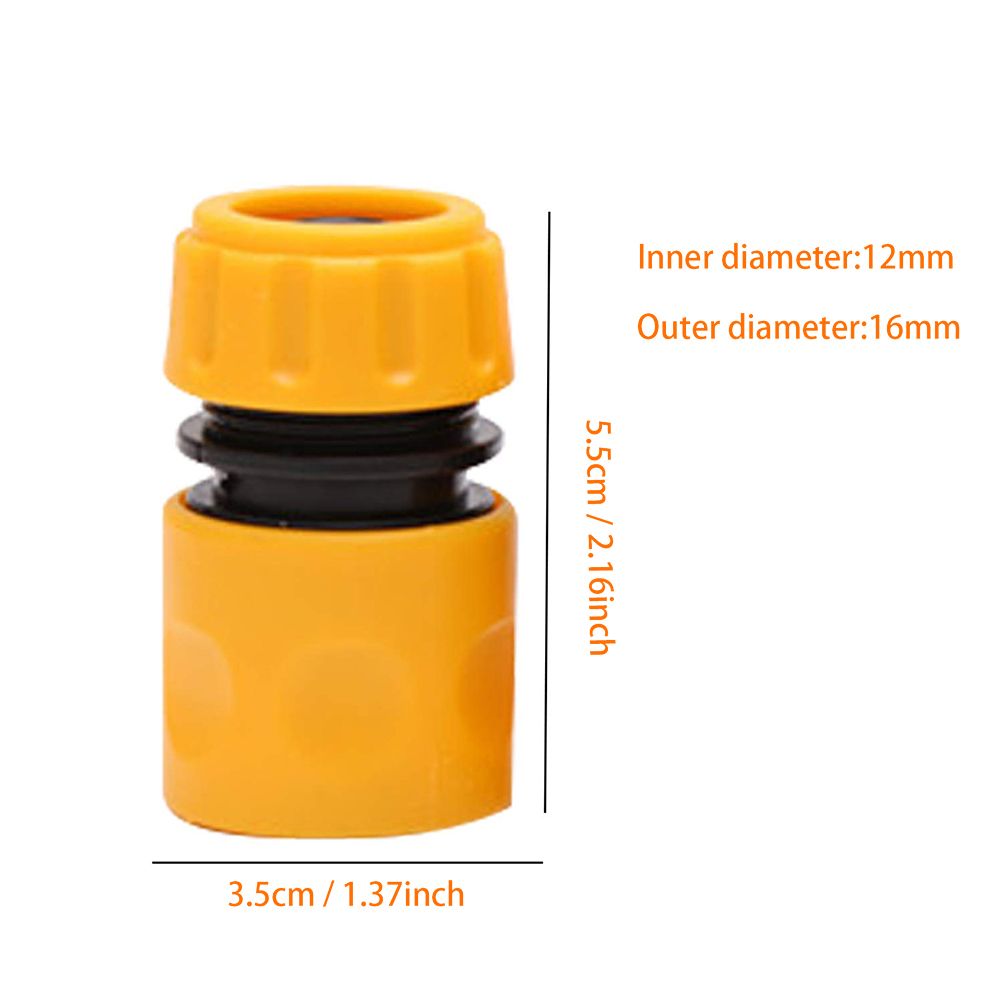 6Pcs 1/2in Quick Tap Water Connector Adapter Garden Irrigation Hose Connector Garden Tools