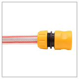 6Pcs 1/2in Quick Tap Water Connector Adapter Garden Irrigation Hose Connector Garden Tools - 45-Degree Angle