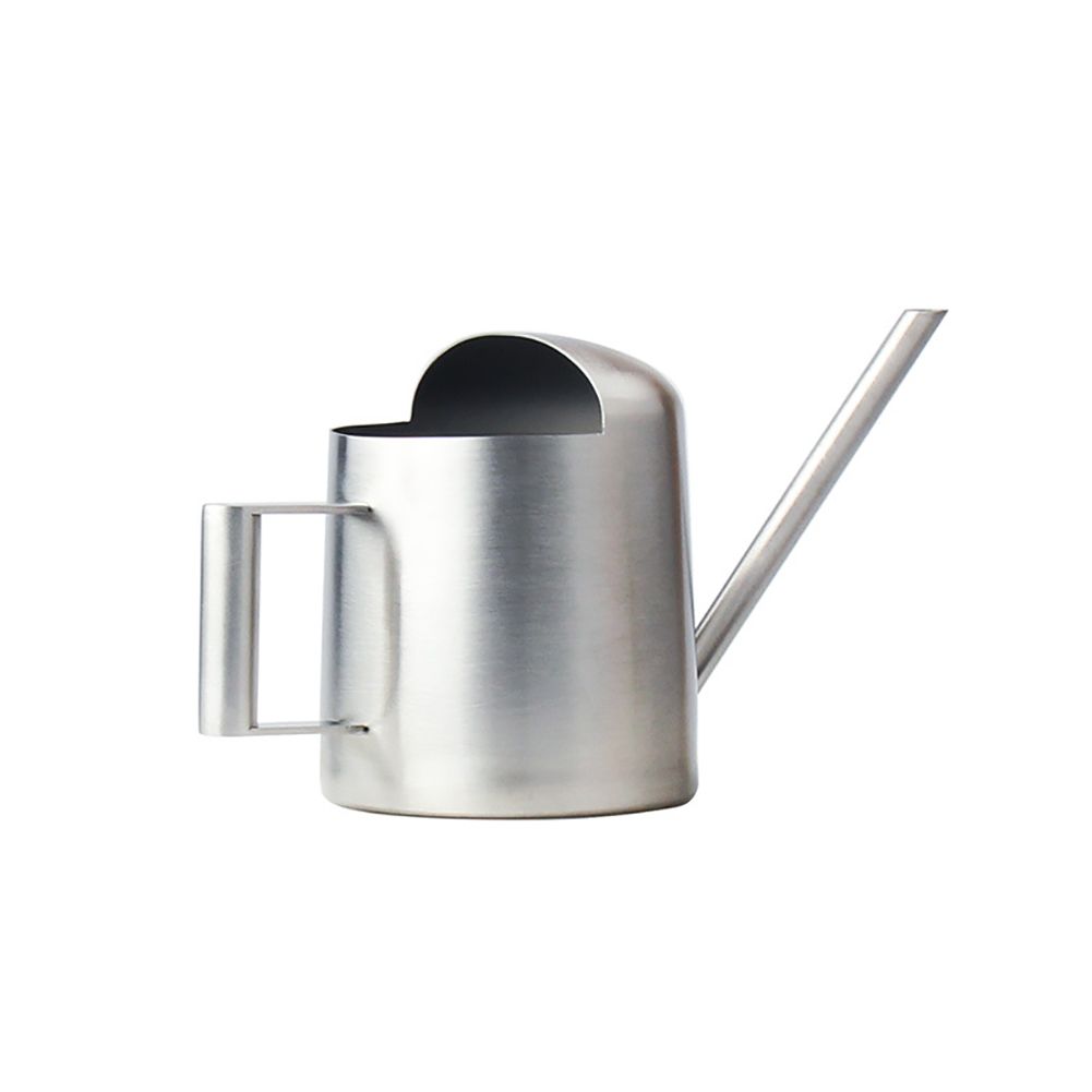 300ml Stainless Steel Watering Kettle with Semi Open Top Indoor Watering Pot