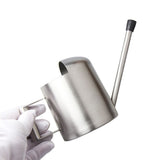 300ml Stainless Steel Watering Kettle with Semi Open Top Indoor Watering Pot