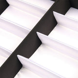 18 Grids PU Leather Eyeglass Glass Display Storage Cases Folding Cover Sunglasses Box Organizer Holder - 45-Degree Angle