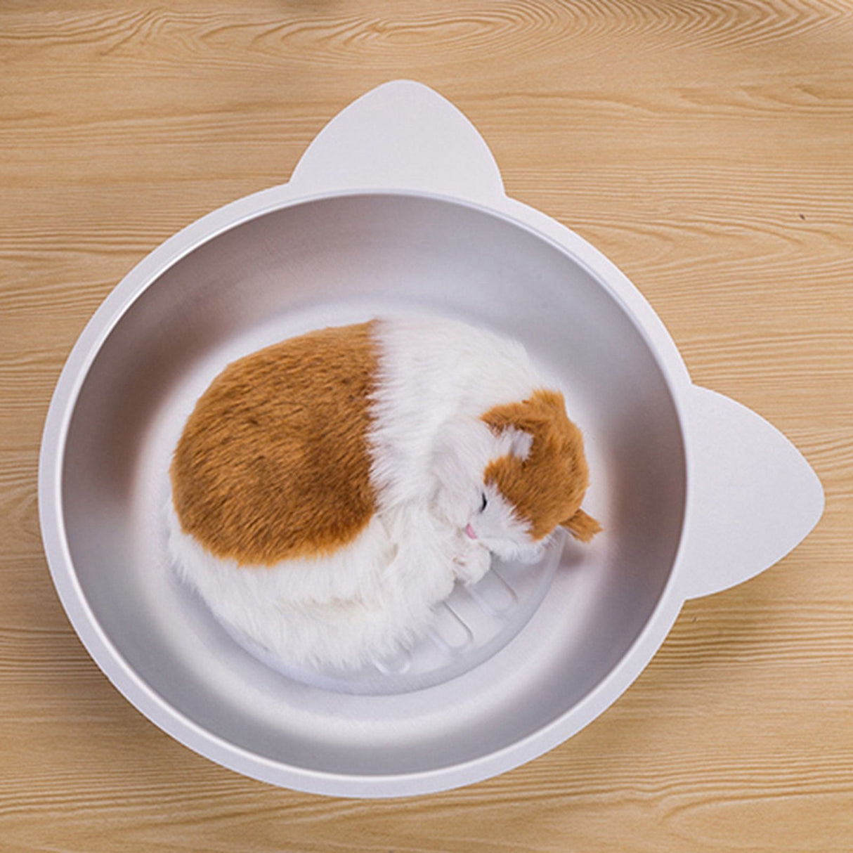 Cat Aluminum Nest Pet Aluminum Cooling Basin Summer Ice Bed for Cat
