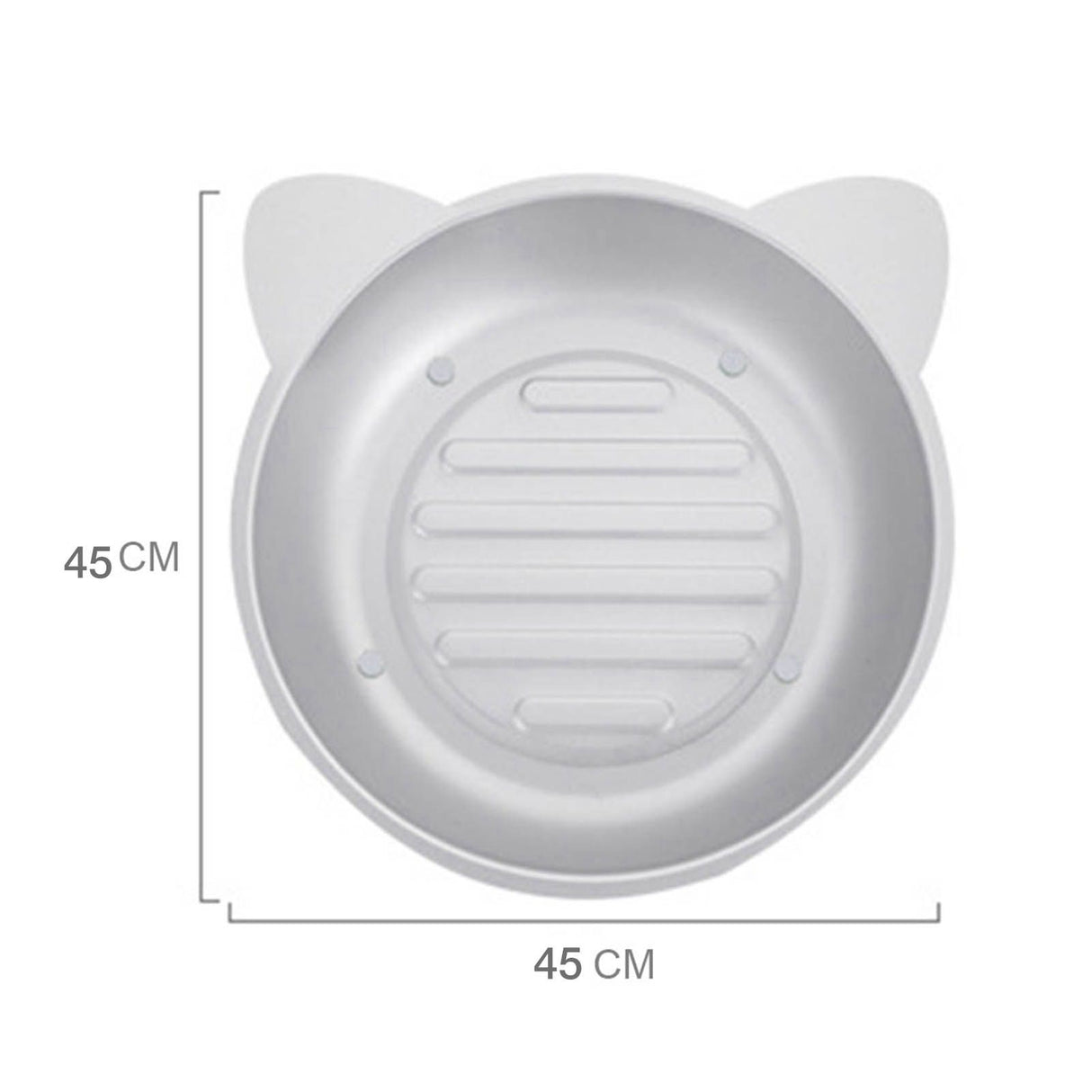 Cat Aluminum Nest Pet Aluminum Cooling Basin Summer Ice Bed for Cat