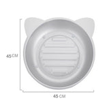 Cat Aluminum Nest Pet Aluminum Cooling Basin Summer Ice Bed for Cat - Extra Image