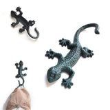 Iron Lizard Rack Towel Hook Hanger Coat Hat Hook Home Decoration Flexible Hanger