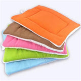 Random Color Cute Cozy Pet Dog Soft Bed Mat Plush 45*35cm Soft Dog Bed Pet Cushion Winter Pet Supply - Rear View