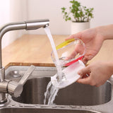 Manual Corn Stripper Corn Peeler Corn Cutter Corn Cob Remover Corn Stripping Tool Kitchen Cooking Tools - Rear View