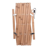 Pet Gate Retractable Adjustable Dog Sliding Door Wood Indoor Dog Gate Doorway Stairs Pet Puppy Safety Fence - 45-Degree Angle