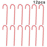 12Pcs 15cm Christmas Candy Canes Xmas Tree Hanging Ornaments Decoration