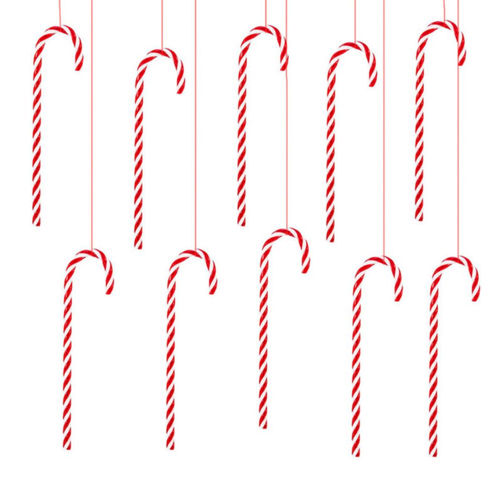 12Pcs 15cm Christmas Candy Canes Xmas Tree Hanging Ornaments Decoration