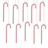 12Pcs 15cm Christmas Candy Canes Xmas Tree Hanging Ornaments Decoration