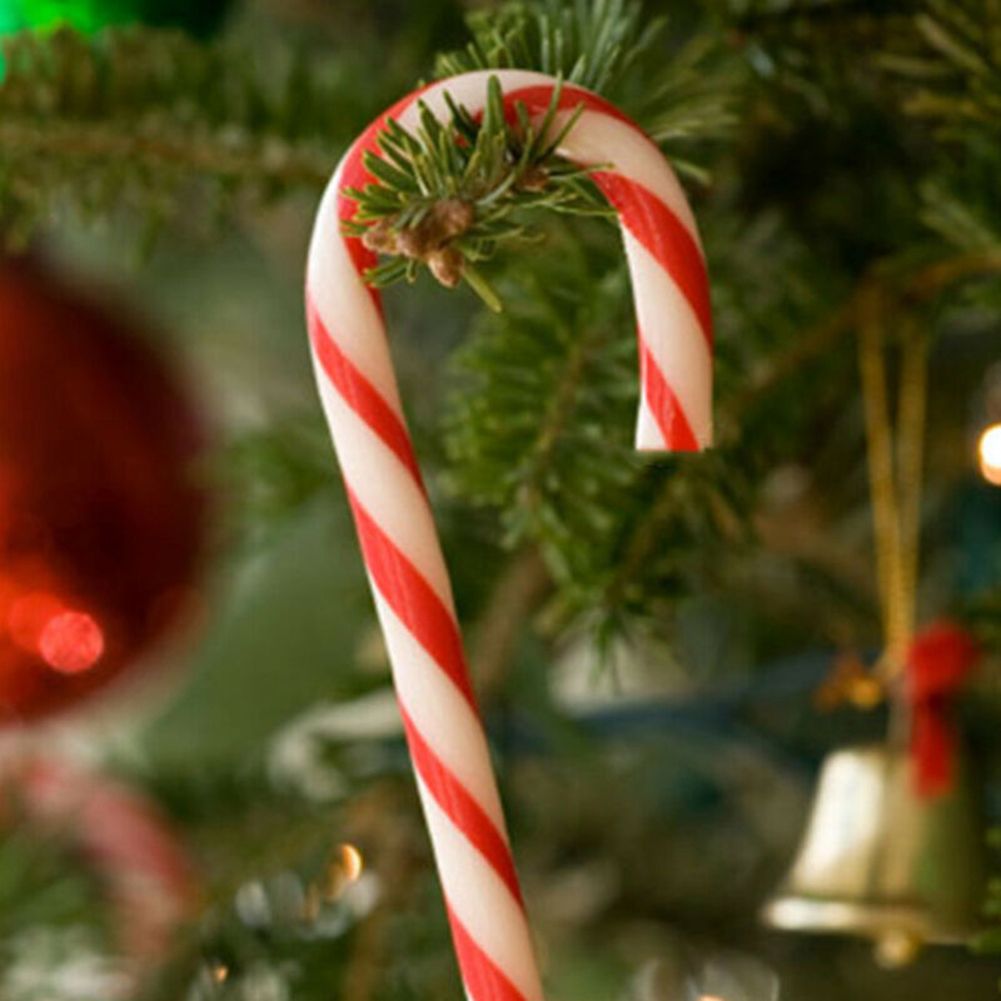 12Pcs 15cm Christmas Candy Canes Xmas Tree Hanging Ornaments Decoration